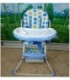 SILLA  DE COMER PARA BEBE COLOR CELESTE