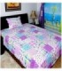 CUBRECAMA 1.80X2.30  LILA OSCURO ESTAMPADO