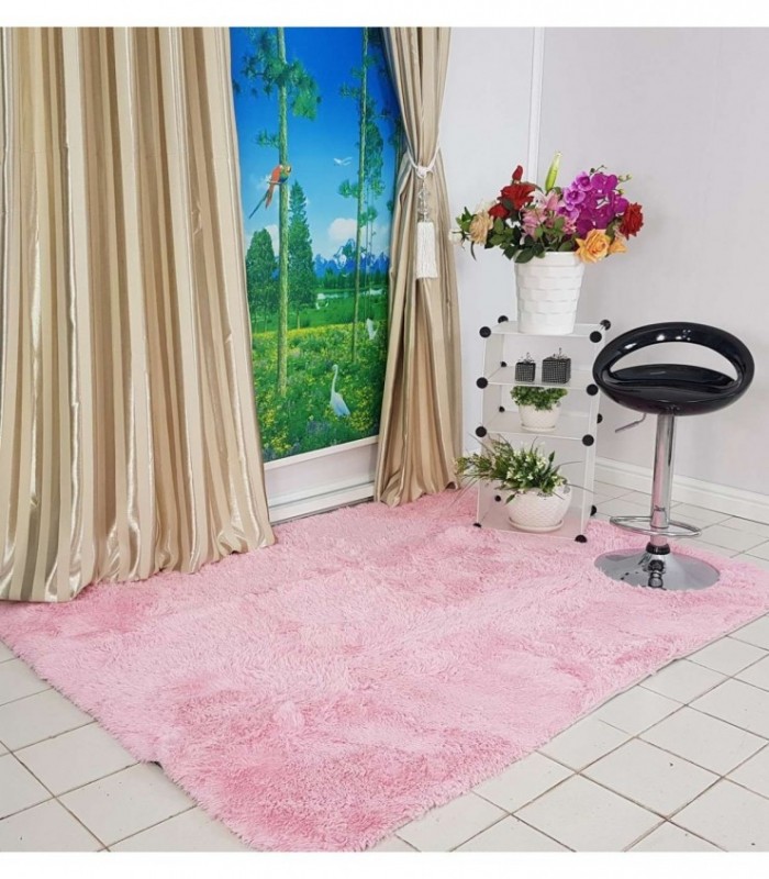 TAPETE 1.50X2 COLOR ROSA