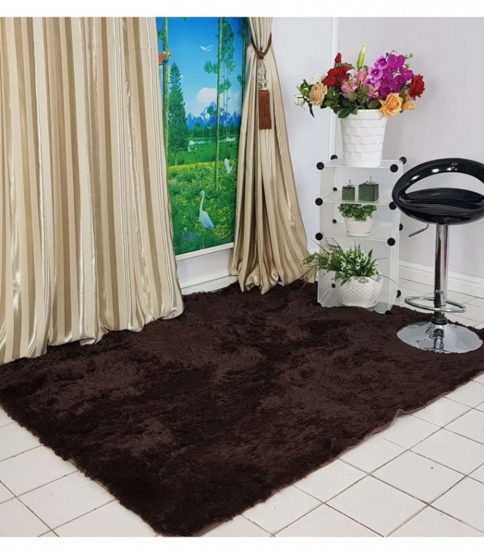 TAPETE 1.50X2 COLOR MARRON