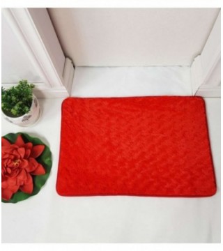 TAPETE 0.40X0.60 COLOR ROJO