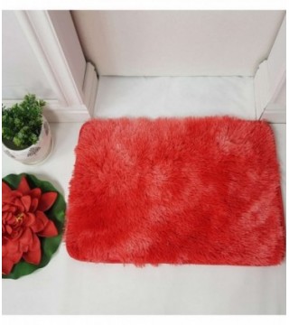 TAPETE 0.40X0.60 COLOR ROJO MATIZADO