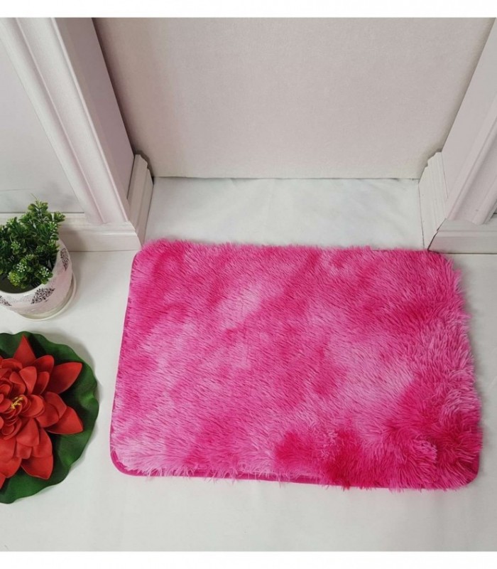 TAPETE 0.40X0.60 COLOR ROSA MATIZADO