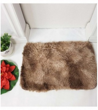 TAPETE 0.40X0.60 COLOR MARRON MATIZADO