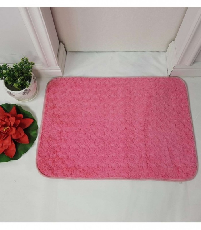 TAPETE 0.50X0.70 COLOR ROSA