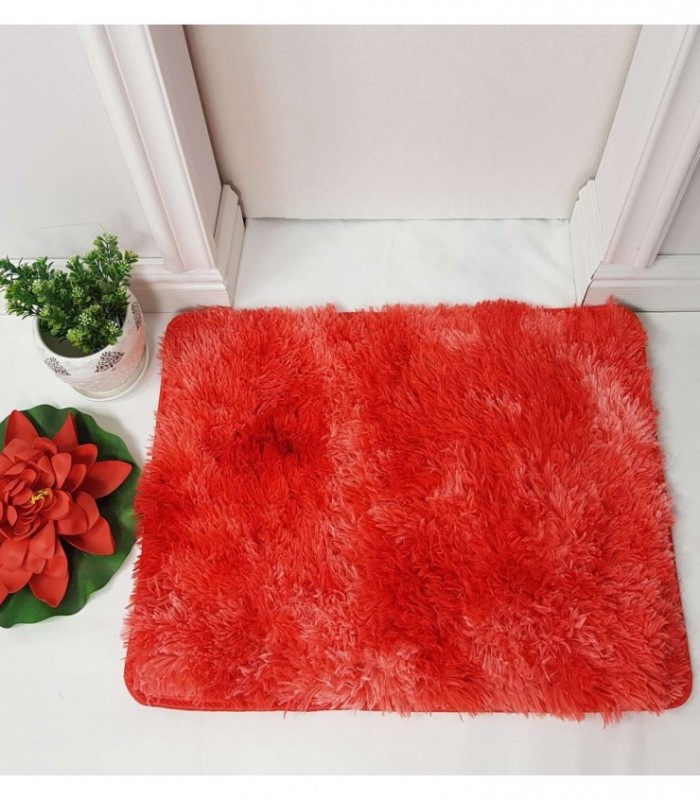TAPETE 0.50X0.70 COLOR ROJO CLARO