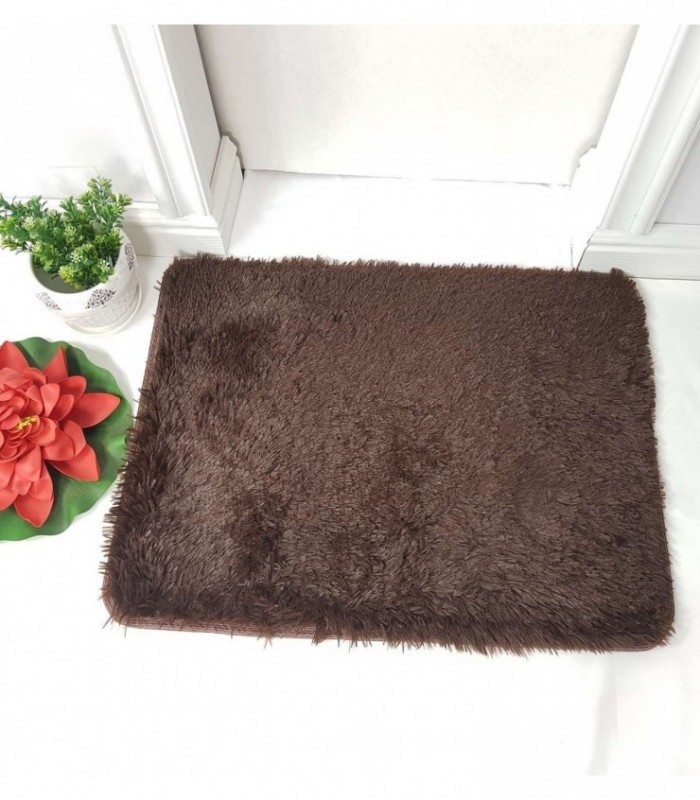 TAPETE 0.50X0.70 COLOR MARRON