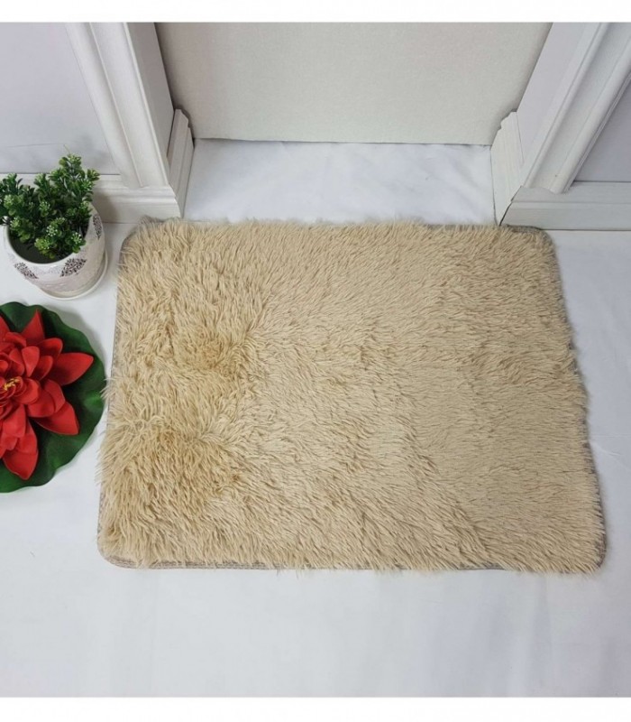 TAPETE 0.50X0.70 COLOR CREMA