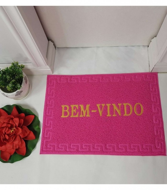 TAPETE 0.40X0.60 COLOR ROSA