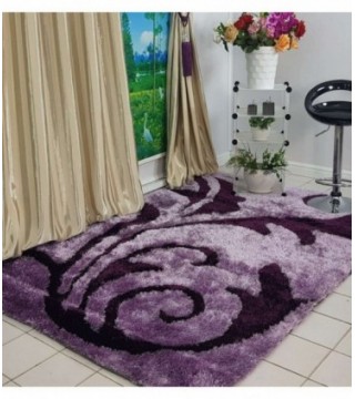 TAPETE 1.60X2 COLOR LILA ESTAMPADO