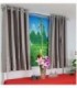 CORTINA 3X1.20 COLOR GRIS A RAYAS