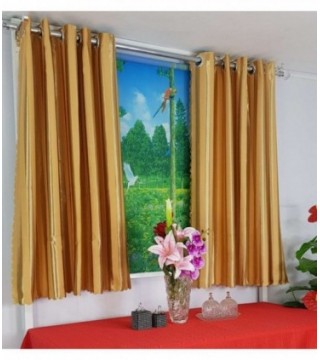 CORTINA 3X1.20 COLOR DORADO A RAYAS