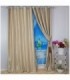 CORTINA 3.40X2.50 COLOR CREMA A RAYAS