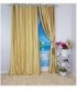 CORTINA 3.40X2.50 COLOR DORADO CLARO A RAYAS