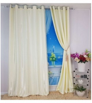 CORTINA 3.40X2.5 COLOR CREMA CLARO A RAYAS