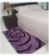 TAPETE 0.70X1.40  COLOR LILA ESTAMPADO