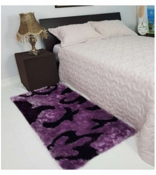 TAPETE 0.70X1.40 COLOR LILA ESTAMPADO