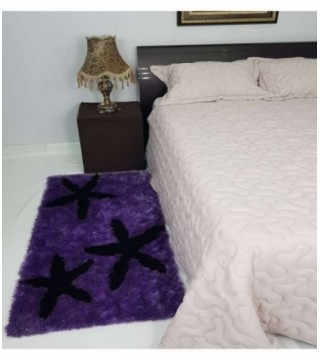 TAPETE 0.70X1.40 COLOR LILA ESTAMPADO