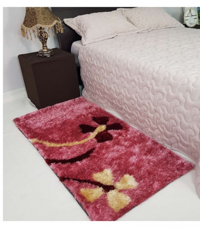 TAPETE 0.70X1.40 COLOR ROSA ESTAMPADO