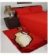 TAPETE 0.70X1.40 COLOR ROJO ESTAMPADO