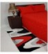 TAPETE 0.70X1.40 COLOR NEGRO ESTAMPADO
