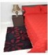 TAPETE 0.70X1.40 COLOR MARRON ESTAMPADO