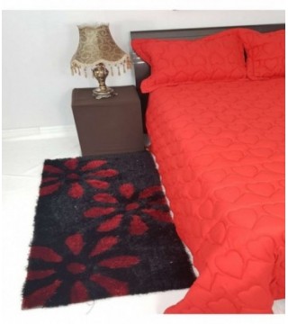 TAPETE 0.70X1.40 COLOR MARRON ESTAMPADO