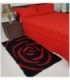 TAPETE 0.70X1.40 COLOR NEGRO ESTAMPADO