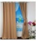 CORTINA 3.40X2.50 COLOR MARRON CLARO LISO