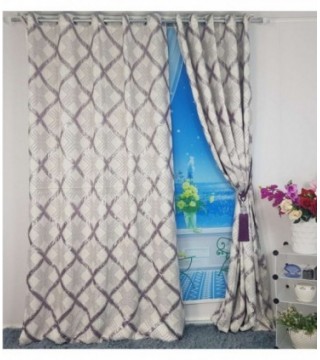 CORTINA 3.40X2.50 ESTAMPADO LILA