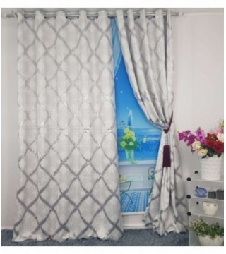 CORTINA 3.40X2.50 ESTAMPADO PLATEADO