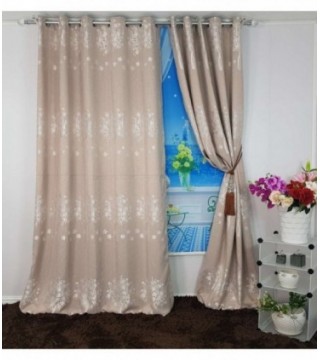 CORTINA 3.40X2.50 ESTAMPADO MARRON CLARO