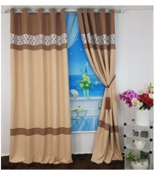 CORTINA 3.40X2.50 ESTAMPADO MARRON