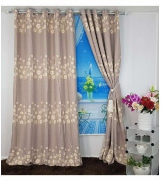 CORTINA 3.40X2.50 ESTAMPADO MARRON CLARO