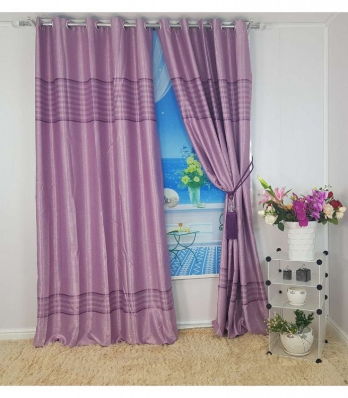 CORTINA 3.40X2.50 ESTAMPADO LILA