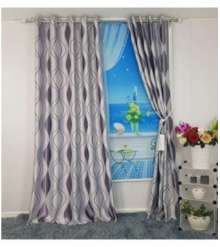 CORTINA 3.40X2.50 ESTAMPADO PLATEADO