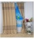 CORTINA 3.40X2.50 ESTAMPADO CREMA