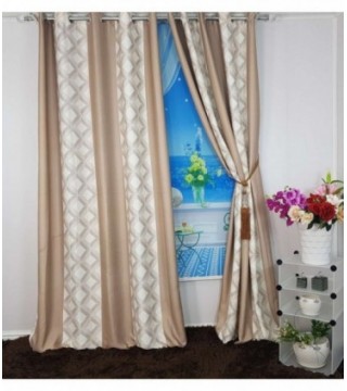 CORTINA 3.40X2.50 ESTAMPADO CREMA