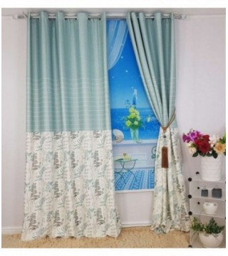 CORTINA 3.40X2.50 ESTAMPADO VERDE