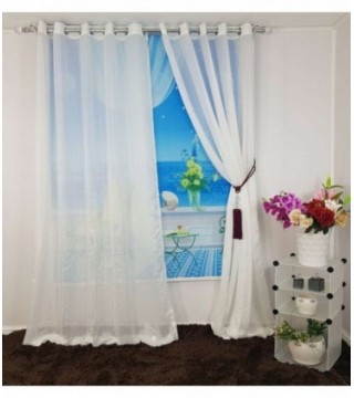 CORTINA 3.40X2.50 COLOR BLANCO BRILLOSO