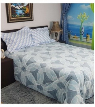 EDREDON GAMUSADO 2X2.30 ESTAMPADO