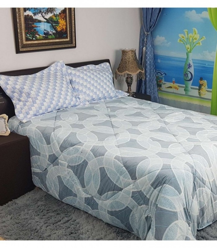 EDREDON GAMUSADO 2X2.30 ESTAMPADO