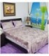 CUBRECAMA 1.60X2 ESTAMPADO LILA