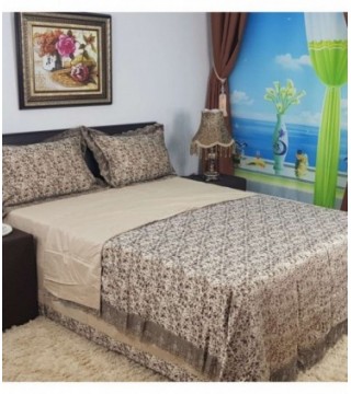 JUEGO DE SABANA 2.20X2.50 ANIMAL PRINT