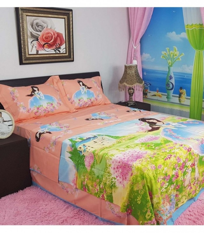 JUEGO DE SABANA INFANTIL 2.20X2.50 ESTAMPADO