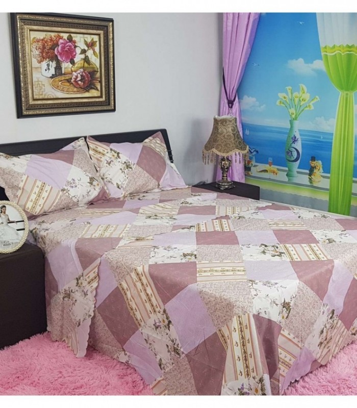 JUEGO DE SABANA 1.40X2 ESTAMPADO