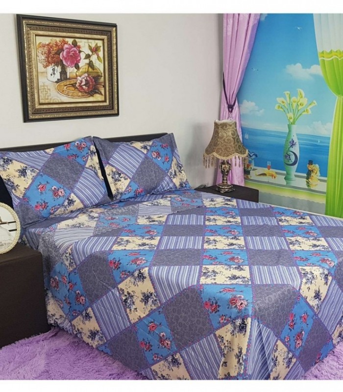 JUEGO DE SABANA 1.40X2 ESTAMPADO