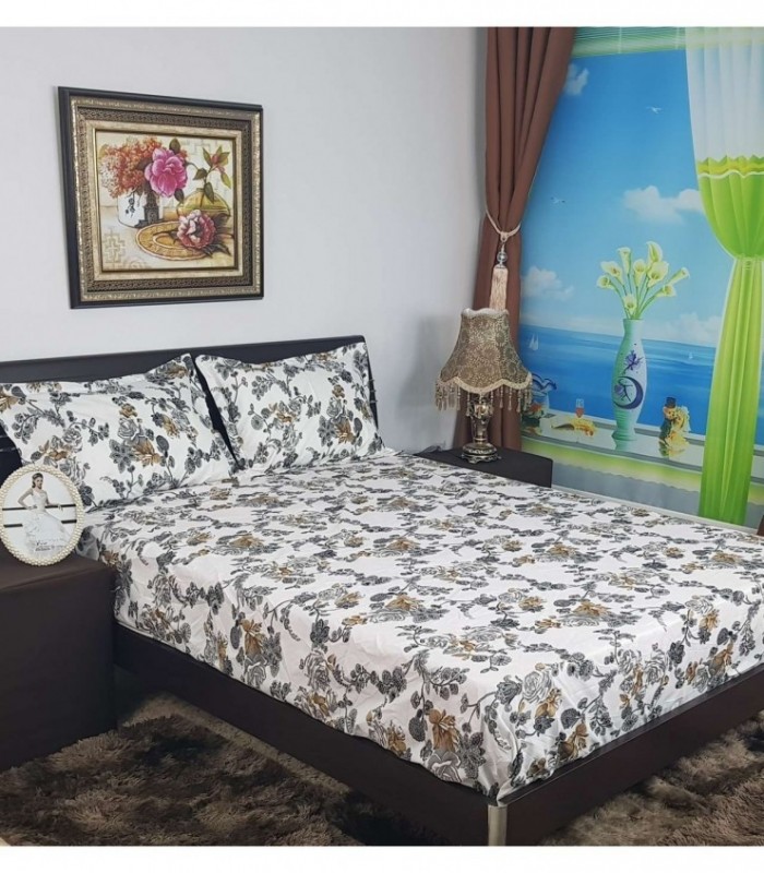 SABANA CON GOMA 1.40X2 ESTAMPADO