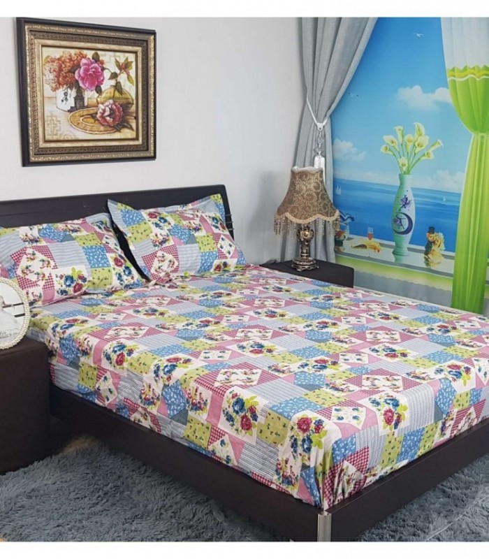 SABANA CON GOMA 1.40X2 ESTAMPADO