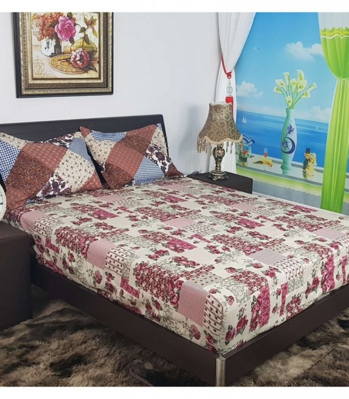 SABANA CON GOMA 1.40X2 ESTAMPADO